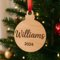 Personalised Christmas Ornament