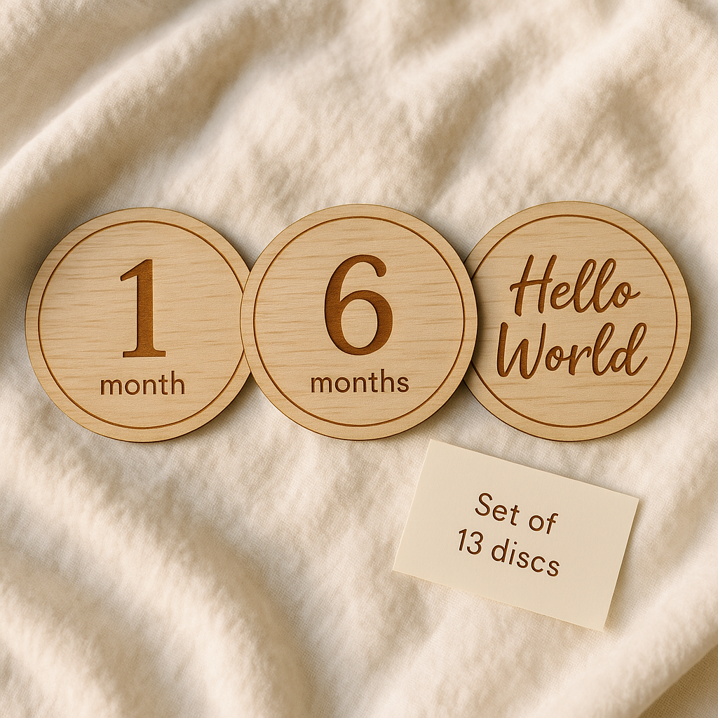 Baby Milestone Disc Set