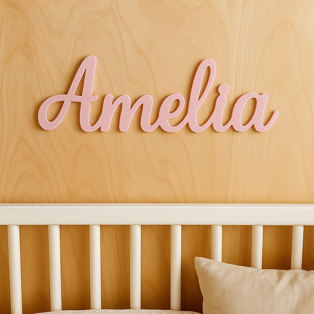Personalised Nursery Name Sign