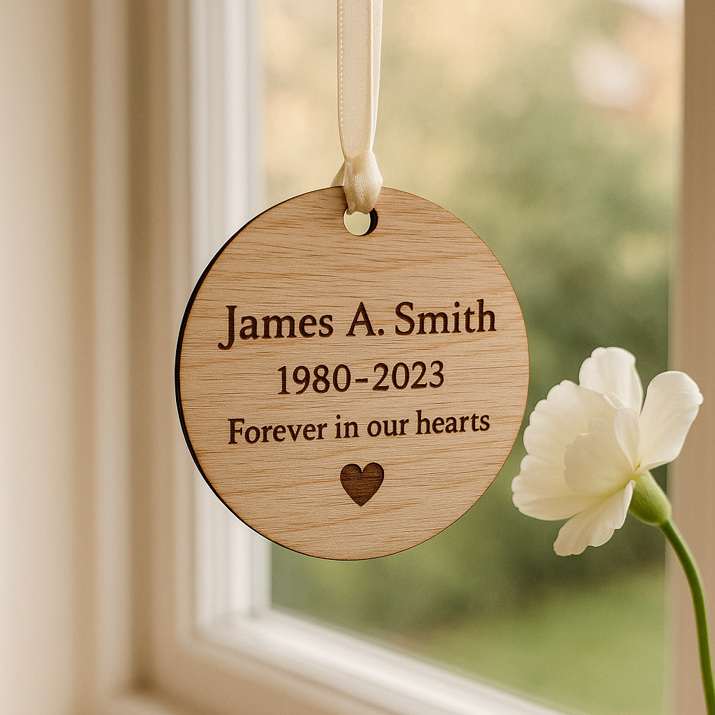 Personalised Remembrance Ornament
